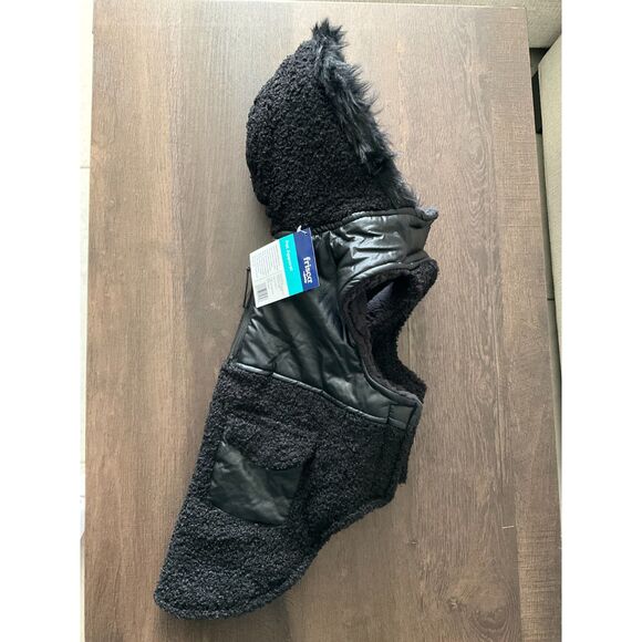 Frisco - Medium Weight - Faux Leather Hooded Dog/Cat Parka - Brand New! - Picture 5 of 7